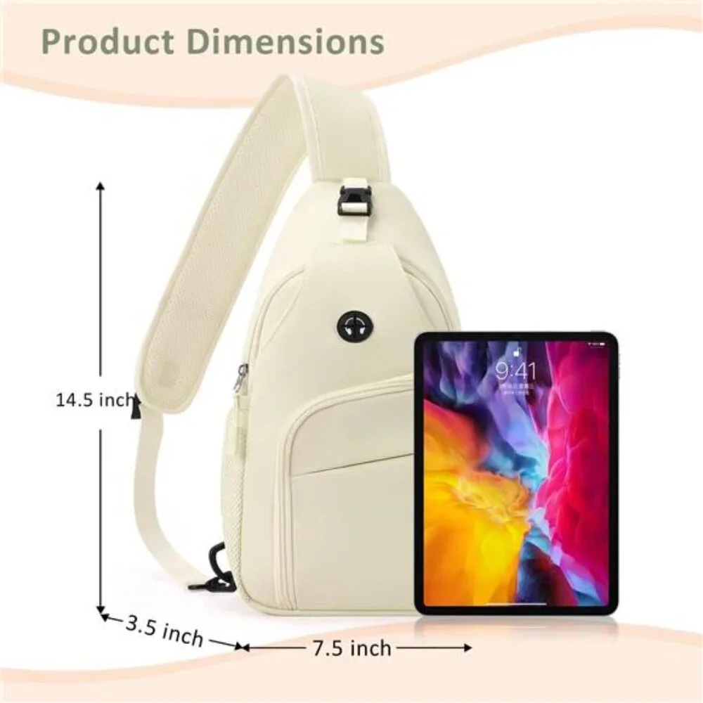 Tuwubi Crossbody Bags Sling Bag Backpack for Women for Men - Picture 4 of 7